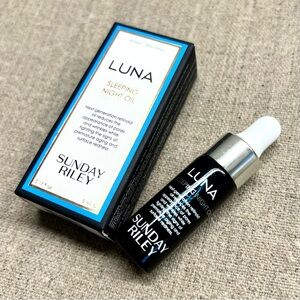 🎁3 for $30🎁 SUNDAY RILEY Luna Retinol Sleeping Night Oil mini